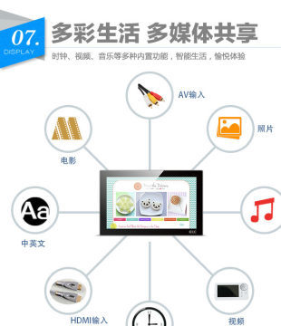 易樂看WF1561 15.6寸高清四核安卓一體機引領數字標牌新體驗